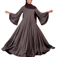 Vêtements ethniques pour femmes, abayas à motifs parapluie, dernières tendances 2024, abayas élégantes et modestes pour femmes, abayas de style pakistanais
