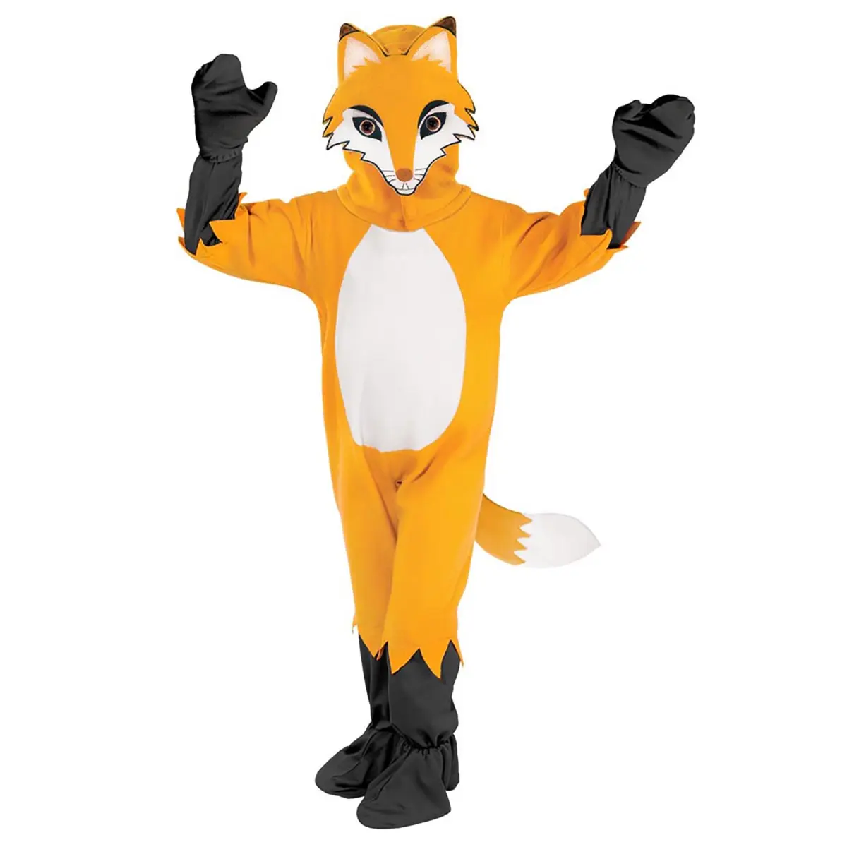 Hengyue Adult Costume Suit Christmas Mascot Fur Plush Animal Blue Fox Mascot Costume