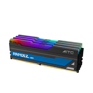 แรมสีน้ำเงิน 16GB DDR4 3200MHz พร้อมไฟ RGB สำหรับเล่นเกมบนเดสก์ท็อป-KINGSMAN GAMING มีสินค้าในสต็อก - Product Image 6