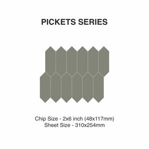 อย่างสวยงามรั้ว2x6กระเบื้องโมเสคเต็มรูปแบบใช้สำหรับในร่มกลางแจ้งวิลล่า banglow ห้องครัวห้องน้ำระเบียง - Product Image 2
