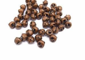 Campana de cobre y hierro de buena calidad para decoración navideña, venta al por mayor para árbol de Navidad, decoración de pared del hogar, Navidad, Año Nuevo, hecho en India. - Product Image 2