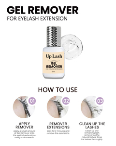 Démaquillant professionnel pour extensions de cils et de cils en gel coréen (modèle démaquillant en gel) pour usage professionnel - Product Image 2
