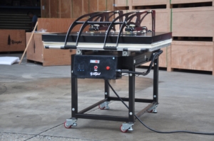 Yinghe 80*100cm Automatic Heat Press <b>Machine</b> Large Format Automatic Grade <b>Used</b> <b>Printing</b> Logos Plates Clothing Industry New - Product Image 6