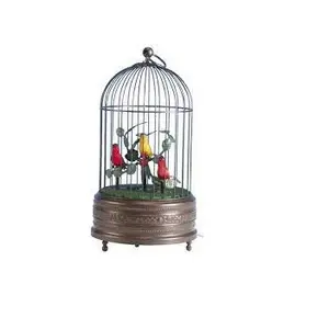 Latest Style Wholesaler Supplier Decorative Metal Cage for Home Interior Usage Pet Cages with Gold Antique Finishing