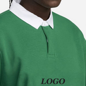 เสื้อสเวตเชิ้ตคอลูกเรือผ้าคอตตอน100% สำหรับผู้ชายทรงเข้ารูปปกติโลโก้ตามสั่ง - Product Image 3