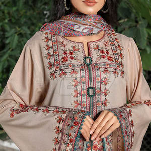 Traje de Fiesta para Mujer, Shalwar Kameez con Dupatta, Traje de 3 Piezas, Shalwar Kameez Bordado para Mujer, Traje de 3 Piezas - Product Image 4