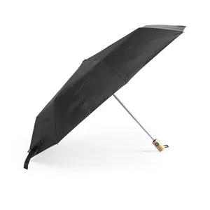 Ombrello Keitty in RPET con Manico in Bambù, Gadget Promozionale Sostenibile - Product Image 3
