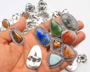 Most Selling Best Sale Brass <b>Rings</b> With Wholesale Cost Fashion Jewelry Handmade Assorted <b>Crystal</b> Boho Hippie Stone <b>Rings</b> Jewelry - Product Image 6