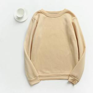 100% coton bio Premium respirant sweats à capuche haute qualité surdimensionné chemises décontractées nouvelle femme Anti-rides sweats hiver - Product Image 2