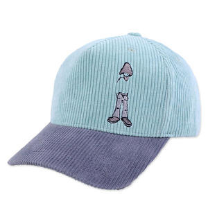 Chapeau de baseball en velours côtelé à 5 panneaux au design classique Couleur unie Chaud Casquette de sport décontractée pour adultes Vêtements d'extérieur élégants et respirants - Product Image 2