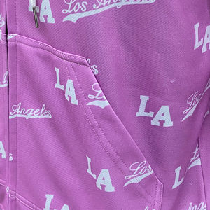 Sweat-shirt à capuche unisexe en polyester et coton personnalisé avec impression numérique intégrale, veste zippée décontractée streetwear - Product Image 4