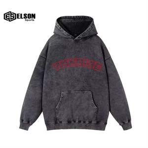 เสื้อสเวตเชิ้ตมีฮู้ดสำหรับผู้ชายแบบรูดซิปขนาดใหญ่พิเศษ - Product Image 3