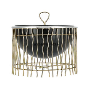 Casserole de créateur faite à la main de qualité supérieure Meilleure qualité Chauffe-plats en métal Classique Élégant Vente en gros Pot en métal Minimaliste - Product Image 4