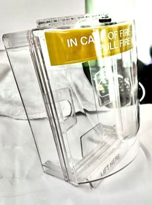 Customizable Fashionable Transparent Manual Call Point Cover Home Usage <b>Fire</b> <b>Alarm</b> Door Sensor with Service Available in India - Product Image 5