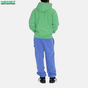 Wholesale 100% Cotton Men's Sweatpants Lightweight <b>Jogger</b> Regular Fit Custom Logo Digital Printing Elastic Waist Winter Casual - Product Image 6