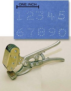 Pinzas de Marcación para Tatuajes de Alta Resistencia de 4 Dígitos, Instrumentos Veterinarios para Identificación de Ganado, Tipo Rotatorio, de Life Care Instr. - Product Image 6