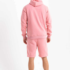 ชุดเสื้อฮู้ดสำหรับผู้ชายชุดเสื้อฮู้ดสองชิ้น100% โลโก้ตามสั่ง - Product Image 4