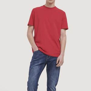 T-shirts pour hommes de qualité supérieure, grande taille, en coton uni, pour l'entraînement - Product Image 1