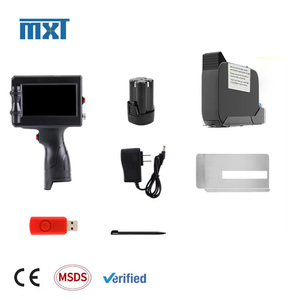 Cầm tay hướng dẫn sử dụng Độ phân giải cao Máy in phun da Flex 600dpi Độ phân giải xách tay pin-powered công nghiệp coder hàng loạt - Product Image 6