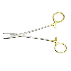 Porte-aiguille Olsen Hegar en acier inoxydable de qualité supérieure pointe en carbure de tungstène outil chirurgical manuel de laboratoire vétérinaire certifié CE - Product Image 4