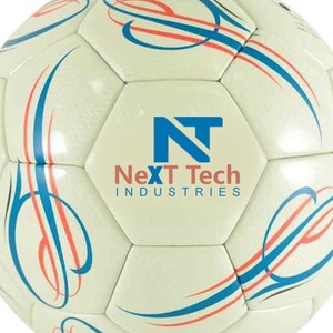 Next Tech Nouveau style Technologie hybride de football Ballon de match professionnel Matériau de texture en TPU Conception personnalisée et logo personnalisé - Product Image 2