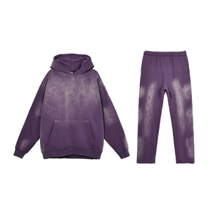 Article de meilleure qualité 2025 survêtement vintage personnalisé délavé à l'acide-pantalon de survêtement imprimé respirant à séchage rapide pour la saison d'automne oem - Product Image 1