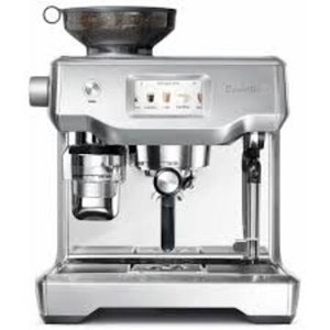 Machine à café expresso professionnelle à double chaudière avec écran tactile 52 mm 58 mm, fonction autonettoyante et broyeur intégré - Product Image 3