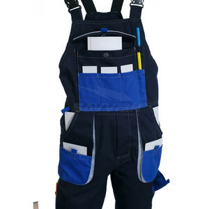 กางเกงเอี๊ยมนิรภัยคุณภาพสูง น้ำหนักเบา ระบายอากาศได้ดี สีสะท้อนแสง แห้งเร็ว เหมาะสำหรับงานกลางแจ้งในฤดูร้อน - Product Image 5