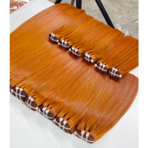 Vierge bonestraight Hot-Trending Extensions de cheveux Remy vietnamiens personnalisables Faisceaux de trame Perruque Toupet dans des couleurs et des longueurs chaudes - Product Image 1