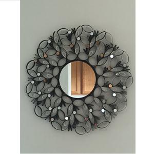 Leave Design Miroir Mural Décoration Intérieure Design Décor Classique Et Moderne Miroir Plusieurs Conceptions De Finition - Product Image 3