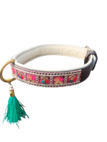 Collier de chien en cuir véritable économique personnalisé boucle de style de luxe mignon adorable rembourré colliers pour animaux de compagnie laisses harnais ruban