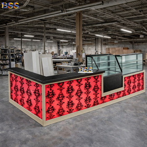 Barra de café de alta calidad, diseño personalizado de fábrica, cambio de Color, luz iluminada, mármol acrílico, <span class=keywords><strong>con</strong></span> Led - Product Image 5
