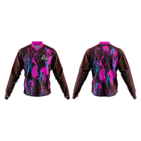 Maillot de paintball OEM respirant à séchage rapide, absorption de l'humidité, polyester, uniforme d'équipe de hockey sur glace, vêtements de sport personnalisés par sublimation