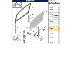 สวิตช์เปิด-ปิดกระจกไฟฟ้าด้านซ้าย (AN228-6490.G8) - Product Image 2