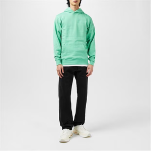 Sudadera con capucha y logotipo personalizado para hombre, Sudadera con capucha informal cálida unisex con mezcla de algodón suave, jersey de gran tamaño con bolsillos, manga larga - Product Image 6