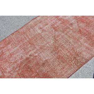 Alfombra turca de área grande, diseño clásico de retazos rojo y verde, Material de lana de 3,8x6,4 pies, respaldo de látex, pasillo rectangular Kilim de 10mm - Product Image 5
