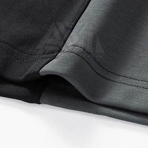 Best Selling Winter Casual Solid Eco-Friendly Custom Logo <b>Men</b> Two-Piece T-Shirt & <b>Shorts</b> Sets - Product Image 3