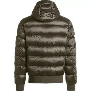 Veste matelassée pour homme veste d'hiver avec logo personnalisé pour homme avec poche North - Face veste matelassée à bulles personnalisée OEM pour homme - Product Image 3