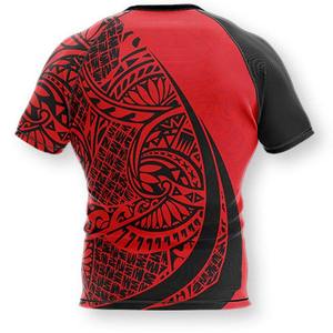 Fournisseur en gros d'uniformes de rugby – Ensemble maillot et short athlétique imprimé respirant de qualité supérieure, écologique, séchage rapide, personnalisation de la marque - Product Image 2