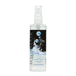 Meilleure qualité italienne bouteille de 250ml traitement capillaire minéral énergique Aquamask Spray sans gaz