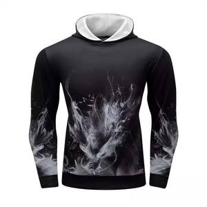 Sweat-shirt à capuche en coton et Polyester pour homme, vêtement personnalisé, Tie Dye, séchage rapide, uni, imprimé, Design Unique, vêtement de Gym, offre spéciale - Product Image 4