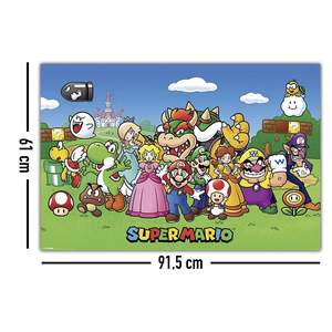Modern Style Super Mario Character <b>Poster</b> Paper Design for Wall Use - Product Image 2