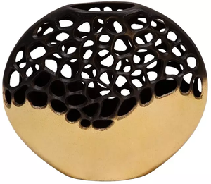 Vases à fleurs en métal colorés, meilleure décoration intérieure et Design fait à la main Vase à plantes vertes et Vases à fleurs, idéal pour la décoration de la maison - Product Image 2