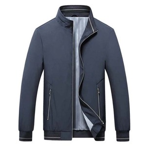 Primavera y otoño gama alta nueva moda cómodo bordado Logo ropa de hombre chaqueta de béisbol universitaria para hombres - Product Image 5