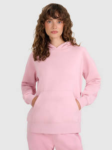 Wholesale Customized <b>Pink</b> Pullover <b>Women's</b> Classic Drop Shoulder Hoodie Anti-Wrinkle And Breathable Blank <b>Hoodies</b> <b>For</b> <b>Women</b> - Product Image 5