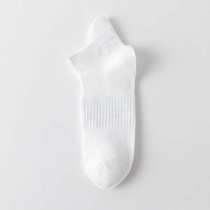 Calcetines personalizados ODM para hombre, calcetines de corte bajo de alta calidad con escudo de talón, algodón suave transpirable para uso diario, fábrica de calcetines JZVINA - Product Image 2