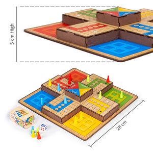 Shut the Box Juego de dados de mesa de madera Juguete educativo multijugador para mejorar las habilidades motoras y matemáticas para todos - Product Image 6
