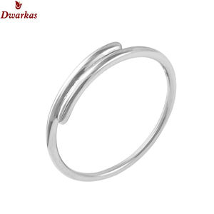 Classic design wholesale 925 sterling silver <b>plain</b> eternity band <b>ring</b> ready stock manufacture low price - Product Image 6