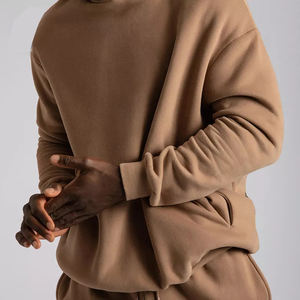 Ensemble de survêtement unisexe personnalisé en molleton bouclette 100 % coton épais et respirant, imprimé pour l'hiver - Product Image 4