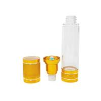 Bouteilles de pompe à vide sans air de luxe AS 50 ml en plastique 50 ml bouteille de maquillage rechargeable de voyage de pompe de traitement